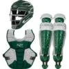 Rawlings Adult Dark Green/White VELO 2.0 Catcher's Gear Box Set: CSV2A-DG/W -Head Banger Sports Store 12006 bf2a008e 47ed 465a be81 a8ebf728016c