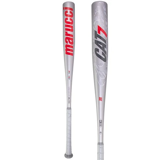 Marucci CAT 7 Silver (-3) BBCOR Baseball Bat: MCBC72S 1 Marucci CAT 7 Silver (-3) BBCOR Baseball Bat: MCBC72S