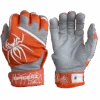 2022 Spiderz PRO Model Batting Gloves: Orange/White 3 2022 Spiderz PRO Model Batting Gloves: Orange/White -Head Banger Sports Store 2022SpiderzPRO Orange White