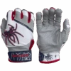 2022 Spiderz PRO Model Batting Gloves: White/Navy/Red 7 2022 Spiderz PRO Model Batting Gloves: White/Navy/Red -Head Banger Sports Store 2022SpiderzPRO White NavyBlue Red