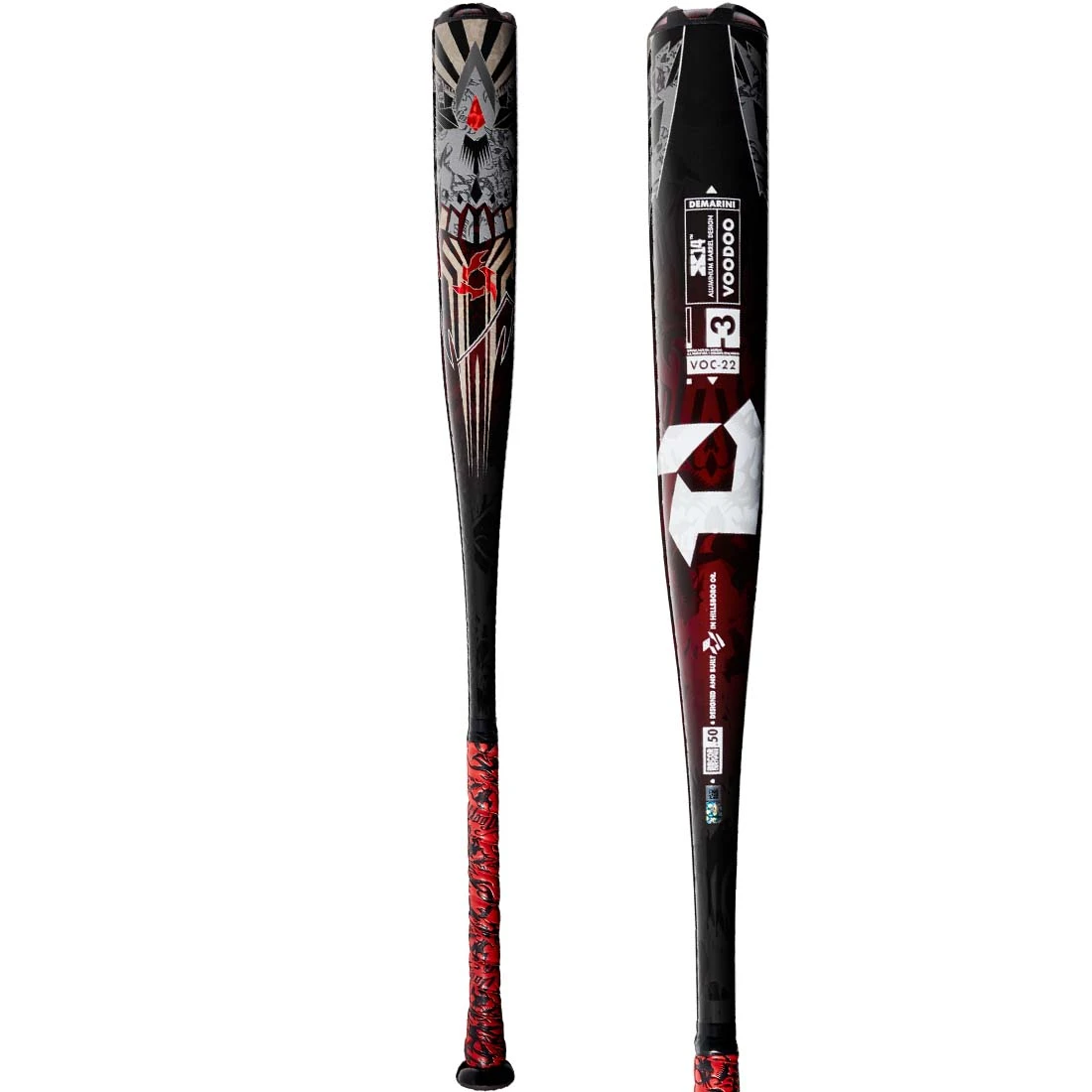 2022 DeMarini Voodoo One BBCOR (-3) Baseball Bat: WTDXVOC-22 1 2022 DeMarini Voodoo One BBCOR (-3) Baseball Bat: WTDXVOC-22
