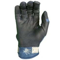 2023 Spiderz Pro Model Batting Gloves: Navy Blue/White -Head Banger Sports Store 2023SpiderzProModelBattingGloves Navy White 2