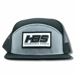 Headbanger Sports Lifestyle Pacific P787 6-Panel Arch Snapback Hat: Black / Heather Grey -Head Banger Sports Store 22 9145188c 51e0 45d2 928e 8fa5a0fcdd01