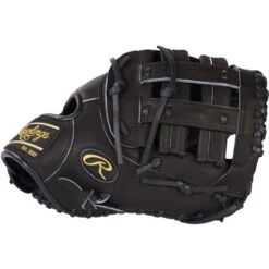 Rawlings Heart Of The Hide 12.5" First Base Mitt: PROFM18-17B 6 Rawlings Heart Of The Hide 12.5" First Base Mitt: PROFM18-17B -Head Banger Sports Store 4 f RH