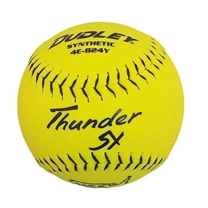 Dudley Thunder SY HYCON ICON NSA 12" Synthetic Slowpitch Softballs (DOZEN): 4E824Y 1 Dudley Thunder SY HYCON ICON NSA 12" Synthetic Slowpitch Softballs (DOZEN): 4E824Y