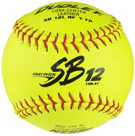Dudley 12" NFHS SB 12 Fastpitch Softballs (Dozen): 4H311Y 1 Dudley 12" NFHS SB 12 Fastpitch Softballs (Dozen): 4H311Y