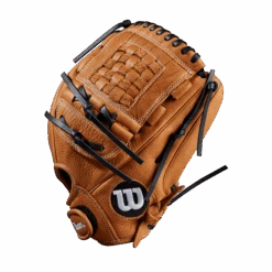 Wilson Aura A900 12" Fastpitch Softball Glove: WTA09RF2012 -Head Banger Sports Store A09LF2012 2 Aura FP 12 BritishTan White Alt 01