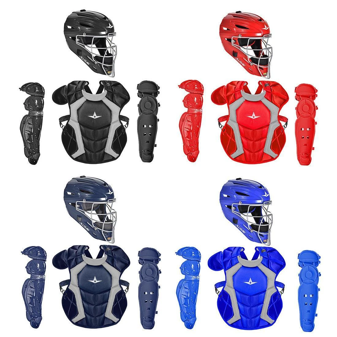 All-Star Classic Pro (Adult) Catcher's Kit NOSCAE Approved: CKCCPRO4 1 All-Star Classic Pro (Adult) Catcher's Kit NOSCAE Approved: CKCCPRO4