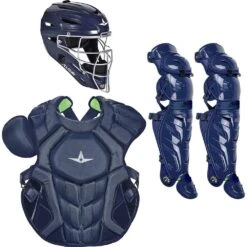 All-Star S7 Axis Elite (Ages 9-12) Solid Catcher's Kit NOCSAE Approved: CKCC912S7XS 7 All-Star S7 Axis Elite (Ages 9-12) Solid Catcher's Kit NOCSAE Approved: CKCC912S7XS -Head Banger Sports Store All StarS7AXIS Adult Catcher sKitNOCSAEAPPROVED CKCCPRO1XNavy c8c0159e 3e4c 4ea1 a7bb ae38702bd00a