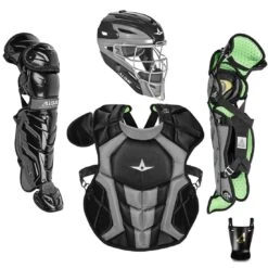 All-Star S7 Axis Elite (Ages 9-12) Catcher's Kit NOCSAE Approved: CKCC912S7X 9 All-Star S7 Axis Elite (Ages 9-12) Catcher's Kit NOCSAE Approved: CKCC912S7X -Head Banger Sports Store All StarS7AxisElite Ages12 16 Catcher sKitNOCSAEApproved CKCC1216S7XBlack 184011e2 eeee 4dc6 a953 f9d0e472ba18