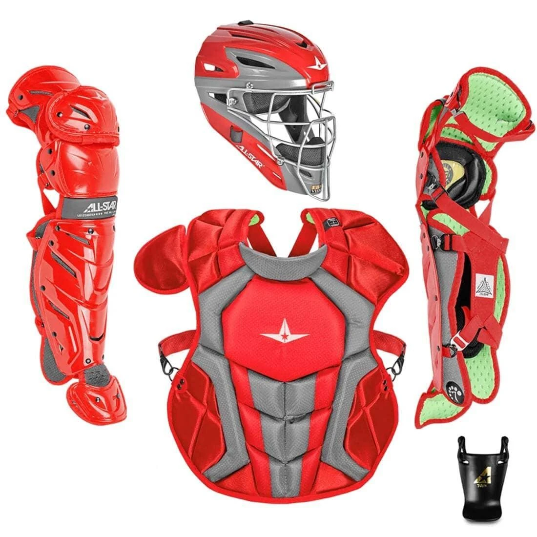 All-Star S7 Axis Elite (Ages 9-12) Catcher's Kit NOCSAE Approved: CKCC912S7X 5 All-Star S7 Axis Elite (Ages 9-12) Catcher's Kit NOCSAE Approved: CKCC912S7X - Image 5