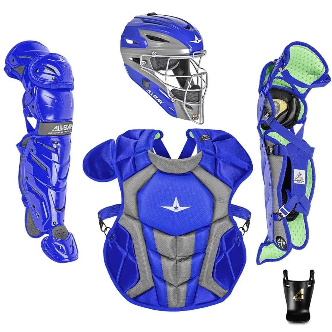 All-Star S7 Axis Elite (Ages 9-12) Catcher's Kit NOCSAE Approved: CKCC912S7X 6 All-Star S7 Axis Elite (Ages 9-12) Catcher's Kit NOCSAE Approved: CKCC912S7X - Image 6