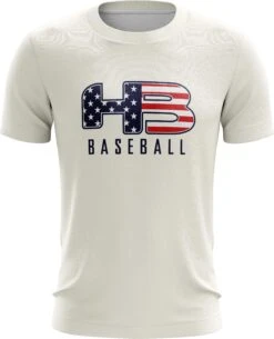 Headbanger Sports Exclusive " HB Sports Baseball" Short Sleeve Jersey -Head Banger Sports Store Baseball Cream