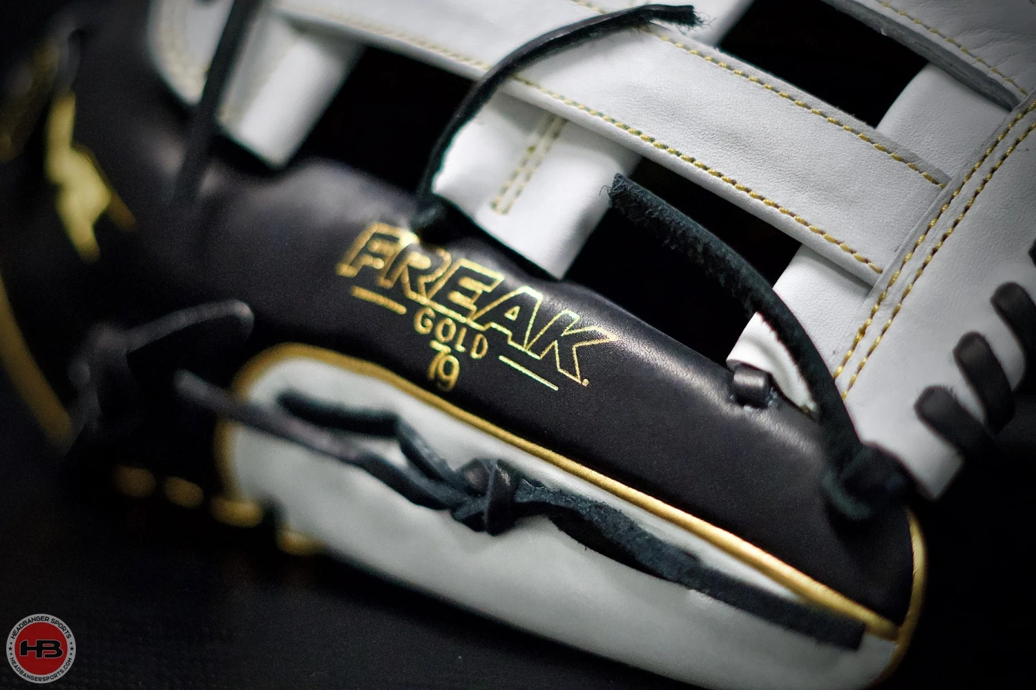 Miken Pro Series 15" Slowpitch Softball Glove - Freak Gold: PRO150-BWG 4 Miken Pro Series 15" Slowpitch Softball Glove - Freak Gold: PRO150-BWG - Image 4