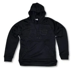 Headbanger Sports Performance Fleece Line Hoodie W/ Kangaroo Pocket: Black