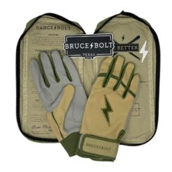 Bruce Bolt Premium Pro Military Series Short Cuff Batting Gloves: Beige 12 Bruce Bolt Premium Pro Military Series Short Cuff Batting Gloves: Beige -Head Banger Sports Store IMG 0887