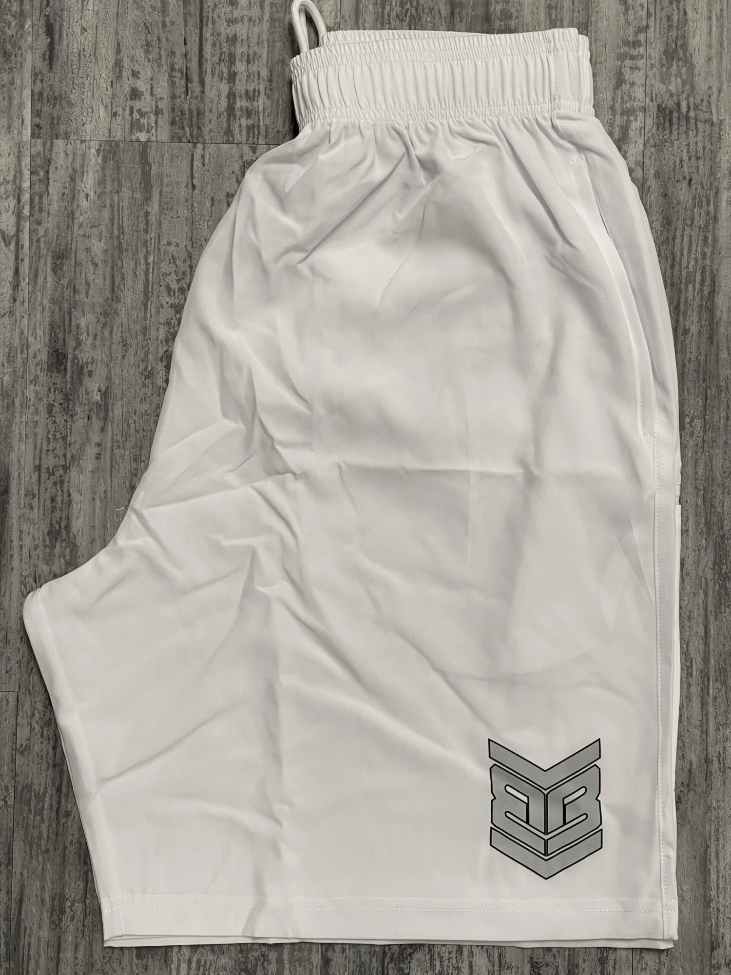 Banger Brand Exclusive 4 Way Stretch Shorts W/ Reflective Logo 5 Banger Brand Exclusive 4 Way Stretch Shorts W/ Reflective Logo - Image 5