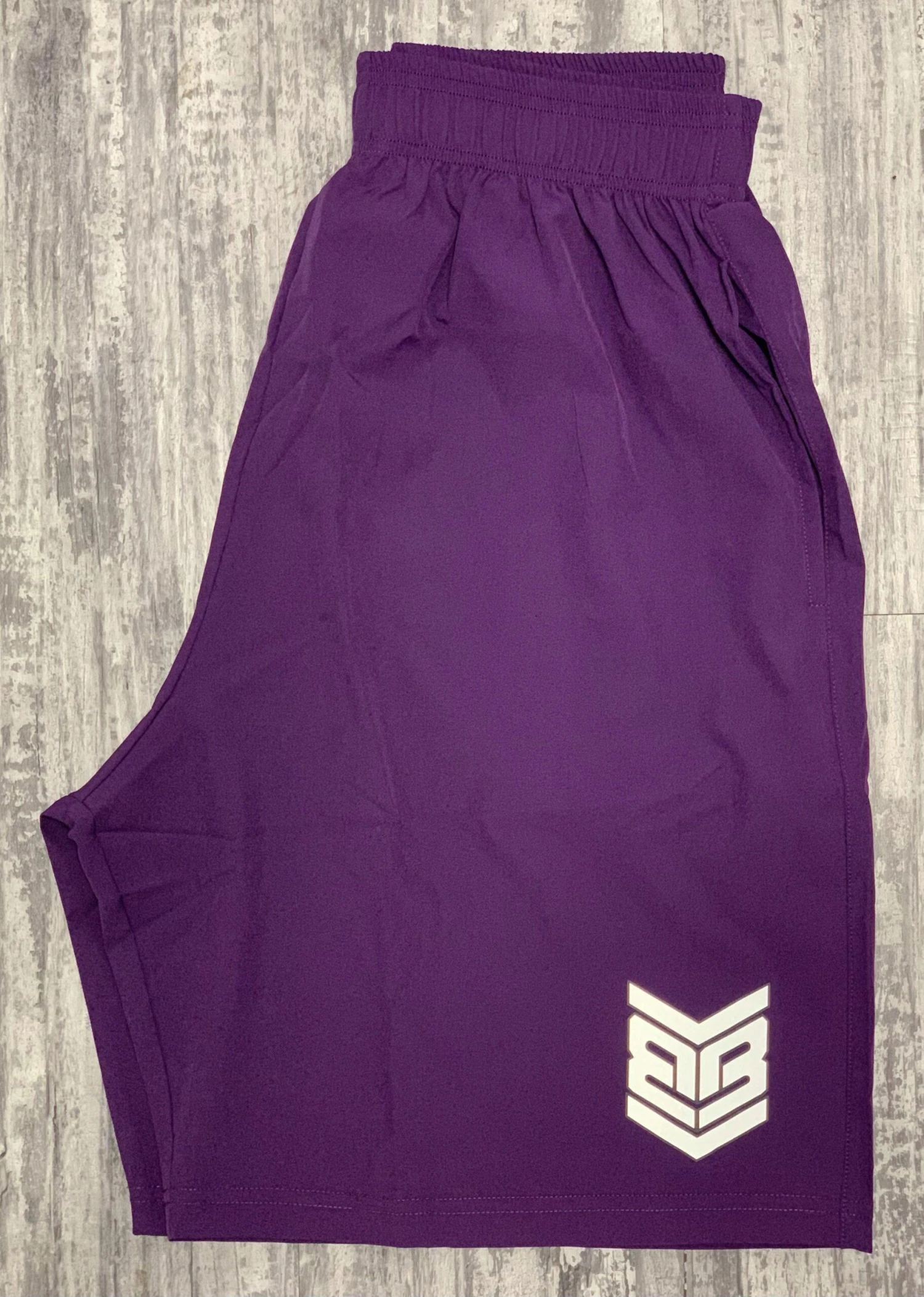 Banger Brand Exclusive 4 Way Stretch Shorts W/ Reflective Logo 10 Banger Brand Exclusive 4 Way Stretch Shorts W/ Reflective Logo - Image 10