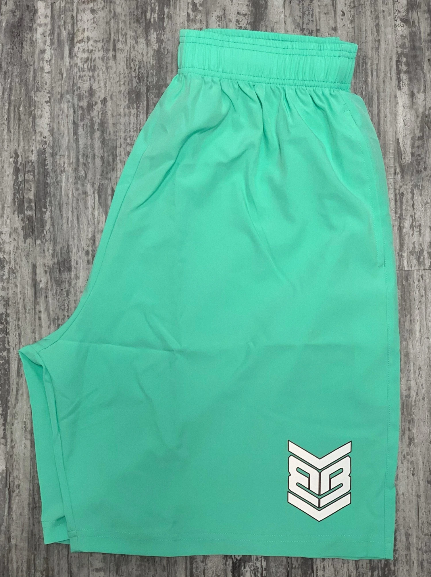 Banger Brand Exclusive 4 Way Stretch Shorts W/ Reflective Logo 11 Banger Brand Exclusive 4 Way Stretch Shorts W/ Reflective Logo - Image 11