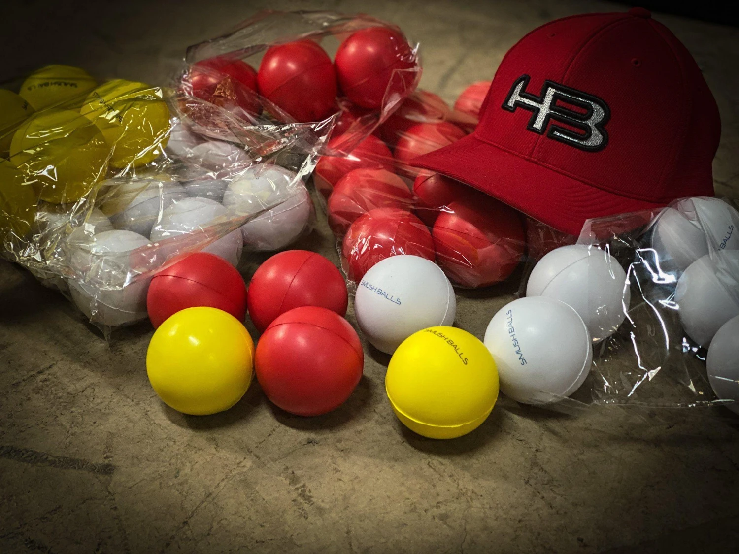 One Dozen (12) SMUSHBALLS The Ultimate Indoor & Outdoor Batting Practice Ball: White 2 One Dozen (12) SMUSHBALLS The Ultimate Indoor & Outdoor Batting Practice Ball: White - Image 2