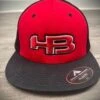 HB Sports Exclusive ES342 Fitted Baseball And Softball Hat: Wolfpack -Head Banger Sports Store IMG 39492Small