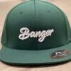 HB Sports Exclusive ES342 Fitted Baseball And Softball Hat: Banger Green 7 HB Sports Exclusive ES342 Fitted Baseball And Softball Hat: Banger Green -Head Banger Sports Store KellyGreenBangerHat