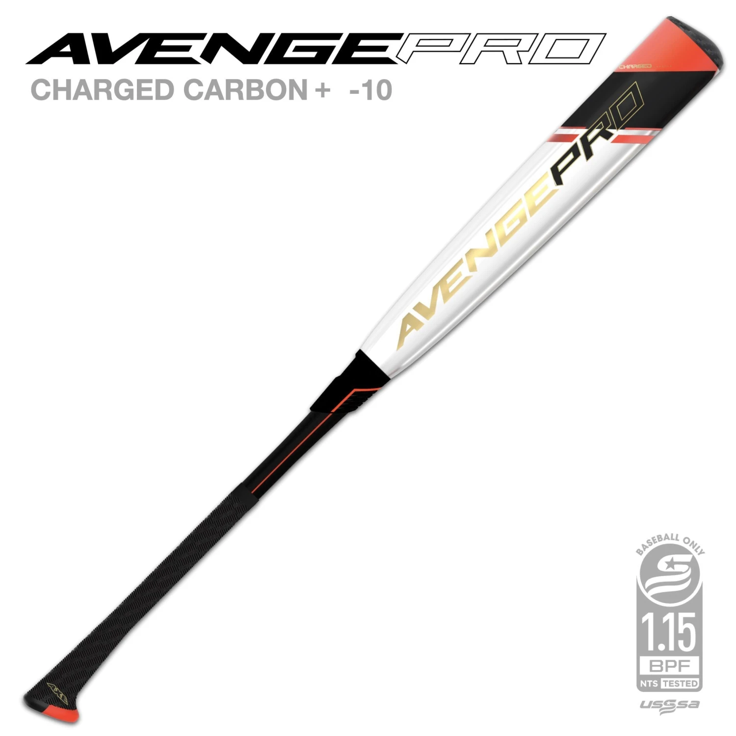 2021 AXE Avenge PRO USSSA NTS (-10) 2 3/4" Baseball Bat: L148J 2 2021 AXE Avenge PRO USSSA NTS (-10) 2 3/4" Baseball Bat: L148J - Image 2