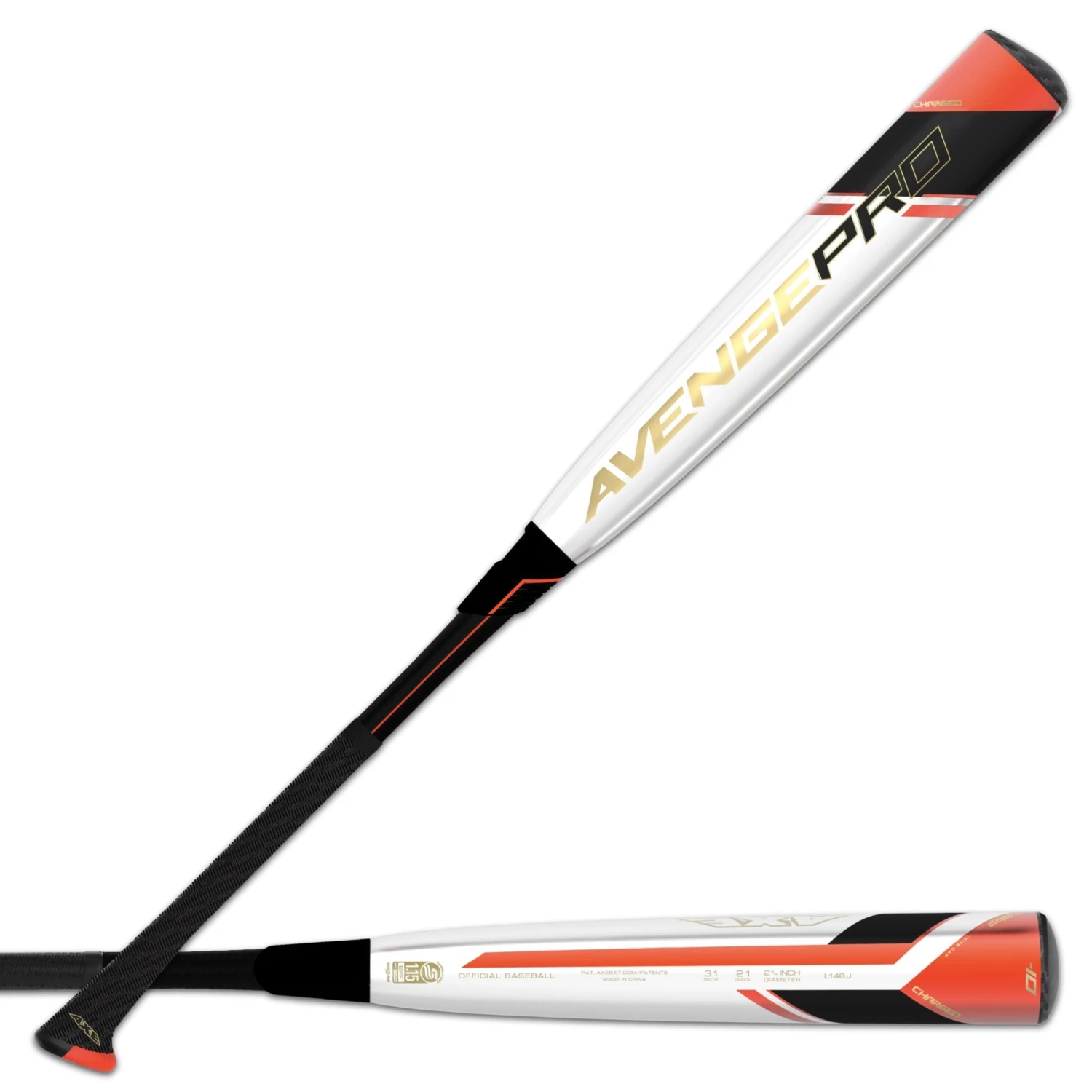 2021 AXE Avenge PRO USSSA NTS (-10) 2 3/4" Baseball Bat: L148J 5 2021 AXE Avenge PRO USSSA NTS (-10) 2 3/4" Baseball Bat: L148J - Image 5