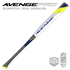 2022 Axe Avenge Pro Dual Stamp 240 Slowpitch Softball Bat: L193J -Head Banger Sports Store L193J PI AMAZON.001