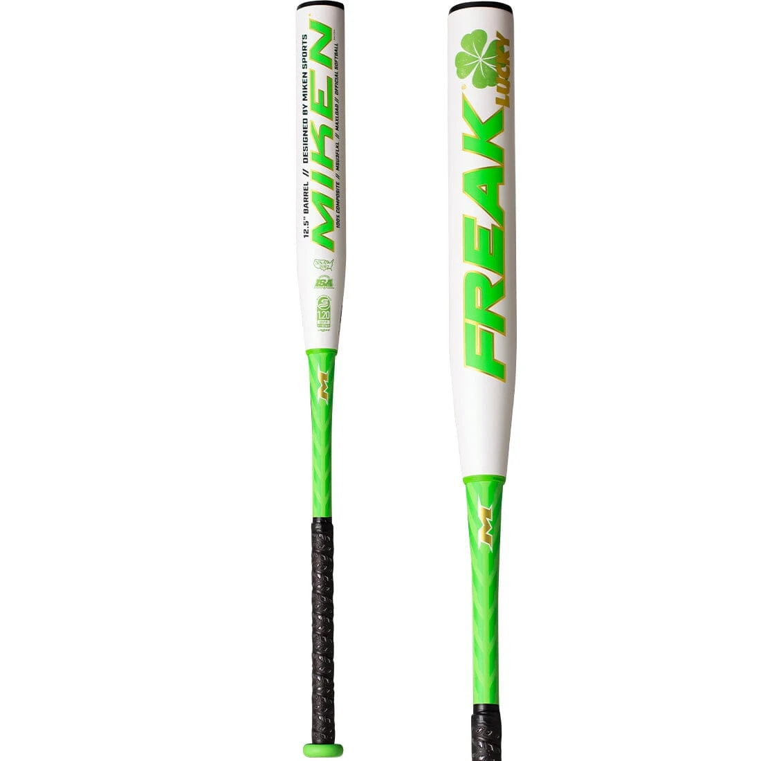 2023 Miken Limited Edition Freak "Lucky" 12.5" USSSA Slowpitch Softball Bat: MSU3FLKL 1 2023 Miken Limited Edition Freak "Lucky" 12.5" USSSA Slowpitch Softball Bat: MSU3FLKL