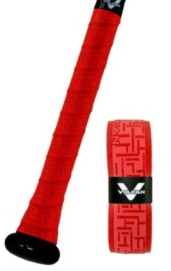 Vulcan Bat Grips: Solid Series 15 Vulcan Bat Grips: Solid Series -Head Banger Sports Store NewREDDual