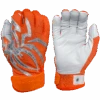 2022 Spiderz PRIZM Batting Gloves: Orange/Silver 12 2022 Spiderz PRIZM Batting Gloves: Orange/Silver -Head Banger Sports Store PRIZM OrangeSilver