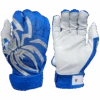 2022 Spiderz PRIZM Batting Gloves: Royal Blue/Silver -Head Banger Sports Store PRIZM RoyalBlueSilver