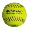 Worth 12" ASA Hot Dot Slowpitch Softballs (Dozen): AHD12CY 3 Worth 12" ASA Hot Dot Slowpitch Softballs (Dozen): AHD12CY -Head Banger Sports Store PROCOMP