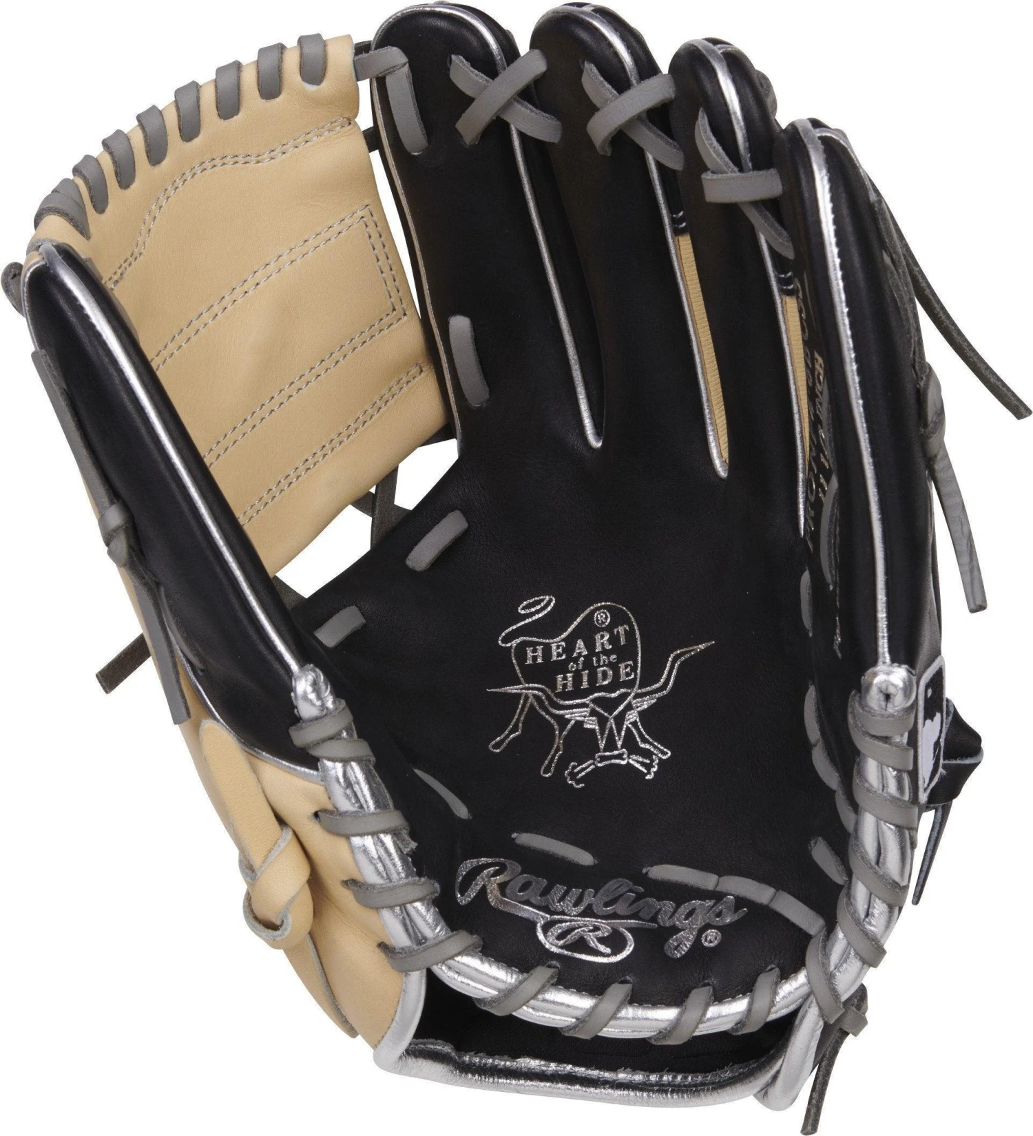 Rawlings Heart Of The Hide 11.5" Infield Baseball Glove: PRONP4-8BCSS 2 Rawlings Heart Of The Hide 11.5" Infield Baseball Glove: PRONP4-8BCSS - Image 2