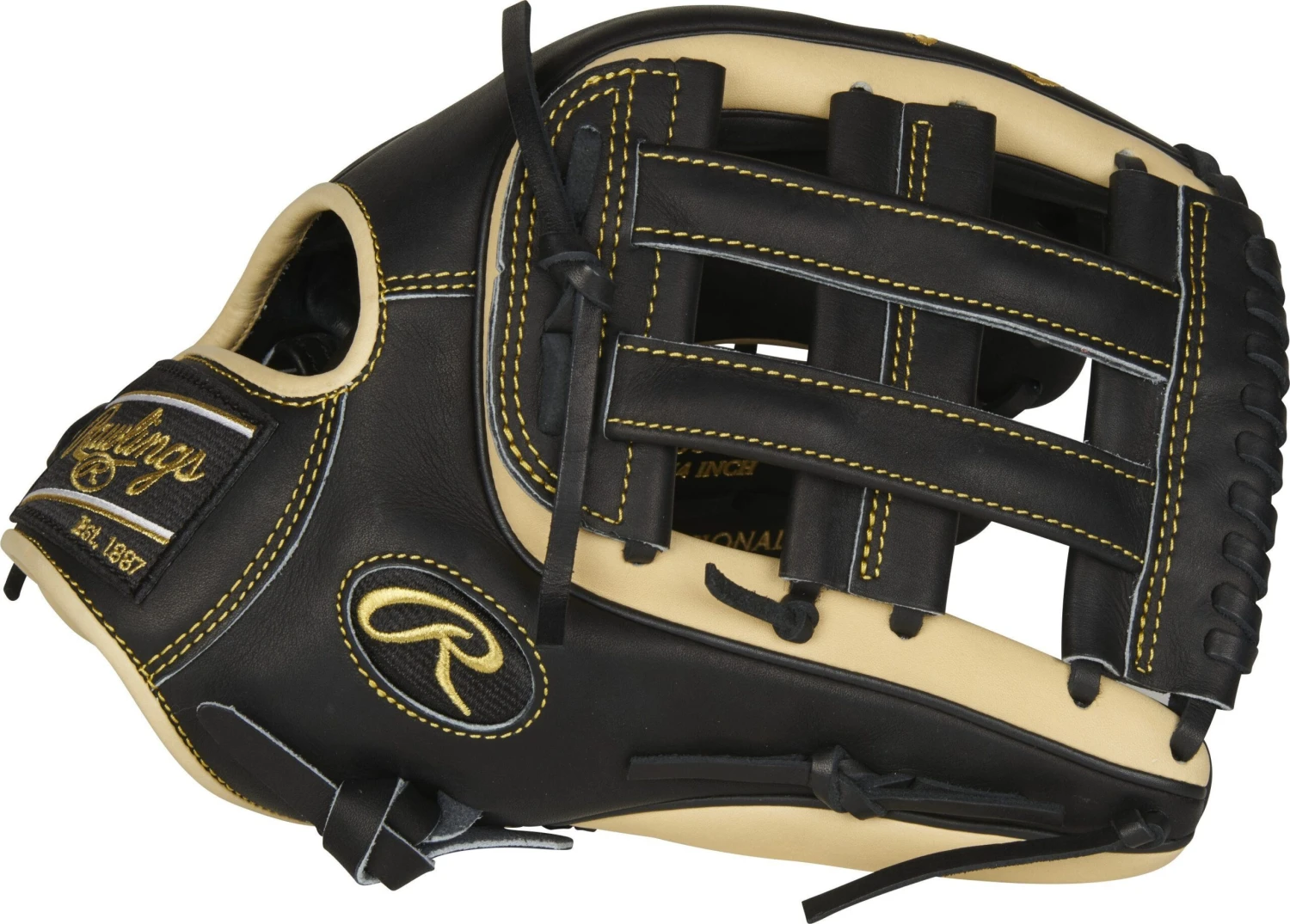 Rawlings Heart Of The Hide R2G 12.75" Outfield Baseball Glove: PROR3319-6BC 3 Rawlings Heart Of The Hide R2G 12.75" Outfield Baseball Glove: PROR3319-6BC - Image 3