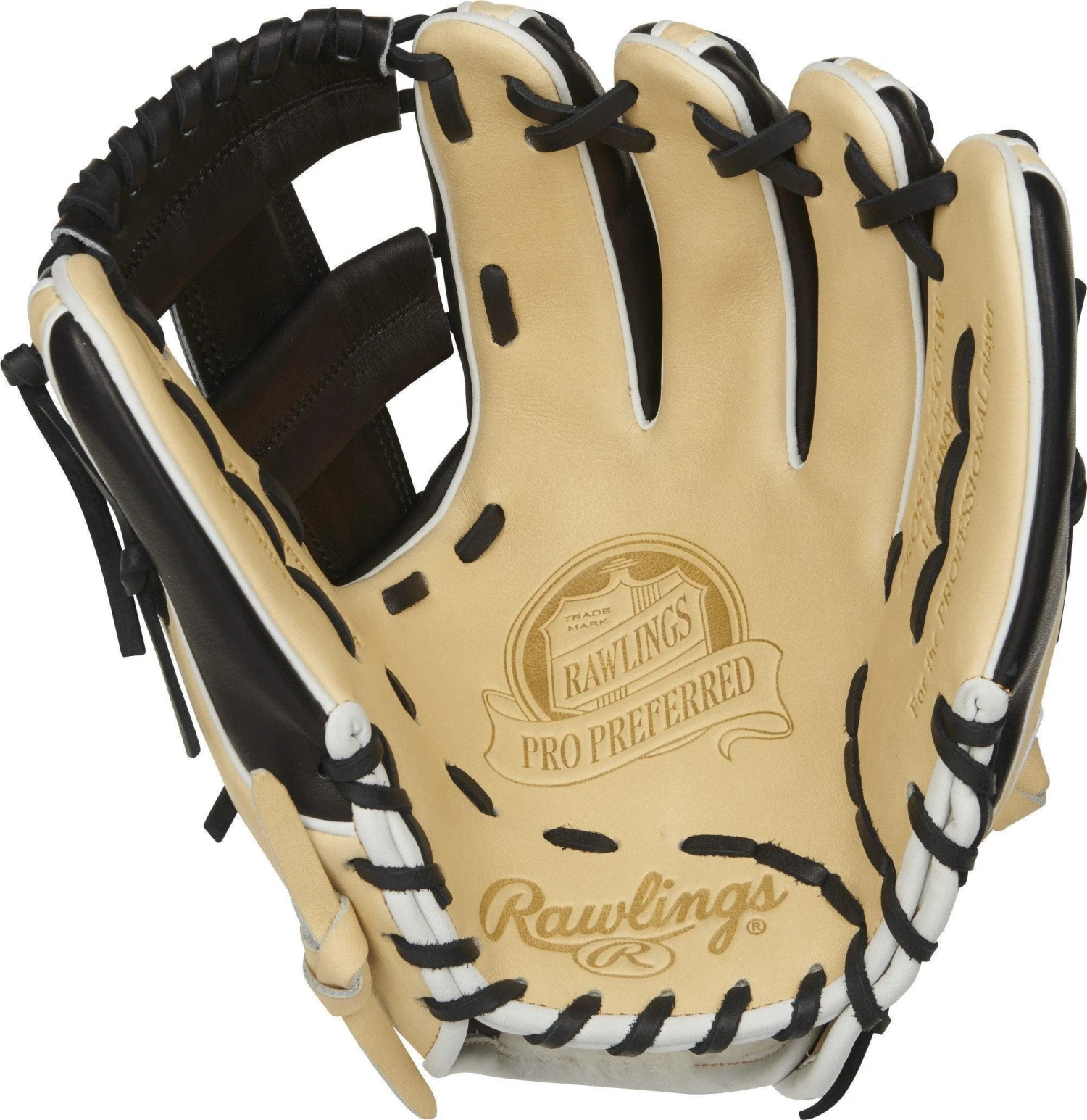 Rawlings Pro Preferred 11.5" Infield Baseball Glove: PROS314-13CBW 2 Rawlings Pro Preferred 11.5" Infield Baseball Glove: PROS314-13CBW - Image 2