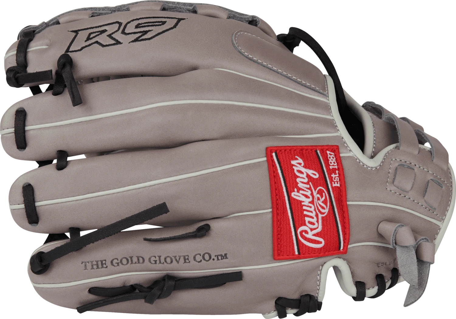 Rawlings R9 Series 11.5" Fastpitch Softball Glove: R9SB115U-3GW 4 Rawlings R9 Series 11.5" Fastpitch Softball Glove: R9SB115U-3GW - Image 4