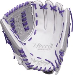 Rawlings Liberty Advanced Color Series 12.5" Fastpitch Glove: RLA125 (Multiple Colors) 38 Rawlings Liberty Advanced Color Series 12.5" Fastpitch Glove: RLA125 (Multiple Colors) -Head Banger Sports Store RLA125 18WPG 1 png