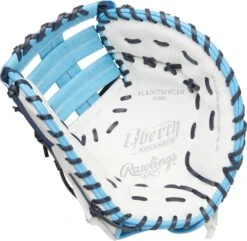 Rawlings Liberty Advanced Color Series 13" Fastpitch First Base Mitt: RLADCTSB (Multiple Colors) -Head Banger Sports Store RLADCTSBWCBN 1 png