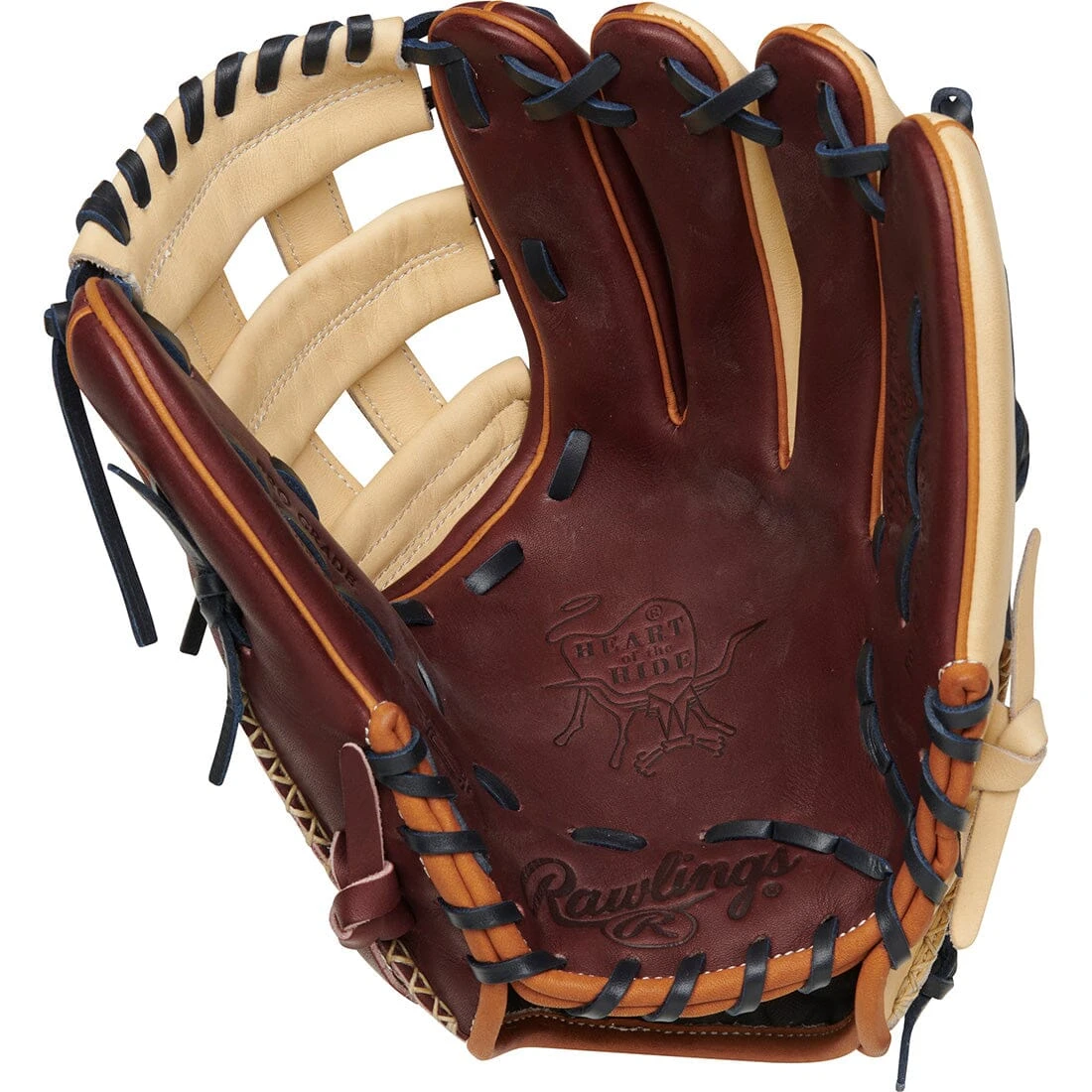 2023 Rawlings Heart Of The Hide ColorSync 7.0 R2G 12.25" Infield/Outfield Baseball Glove: RPRORKB17SH 2 2023 Rawlings Heart Of The Hide ColorSync 7.0 R2G 12.25" Infield/Outfield Baseball Glove: RPRORKB17SH - Image 2
