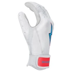 Bruce Bolt PREMIUM PRO BRINSON Series Short Cuff Batting Gloves: White 9 Bruce Bolt PREMIUM PRO BRINSON Series Short Cuff Batting Gloves: White -Head Banger Sports Store SC LBW SIDE