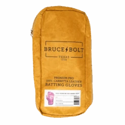 Bruce Bolt PREMIUM PRO Short Cuff Batting Gloves: Red 15 Bruce Bolt PREMIUM PRO Short Cuff Batting Gloves: Red -Head Banger Sports Store SC REDG BAG