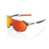 100% S2 Sunglasses Soft Tact Grey Camo - HiPER Red Multilayer Mirror Lens -Head Banger Sports Store SP22 S2 60006 00008 3Q