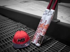 Headbanger Sports I8503 Cap America Flexfit Perforated Performance Hat: Red & Black -Head Banger Sports Store STU HAT