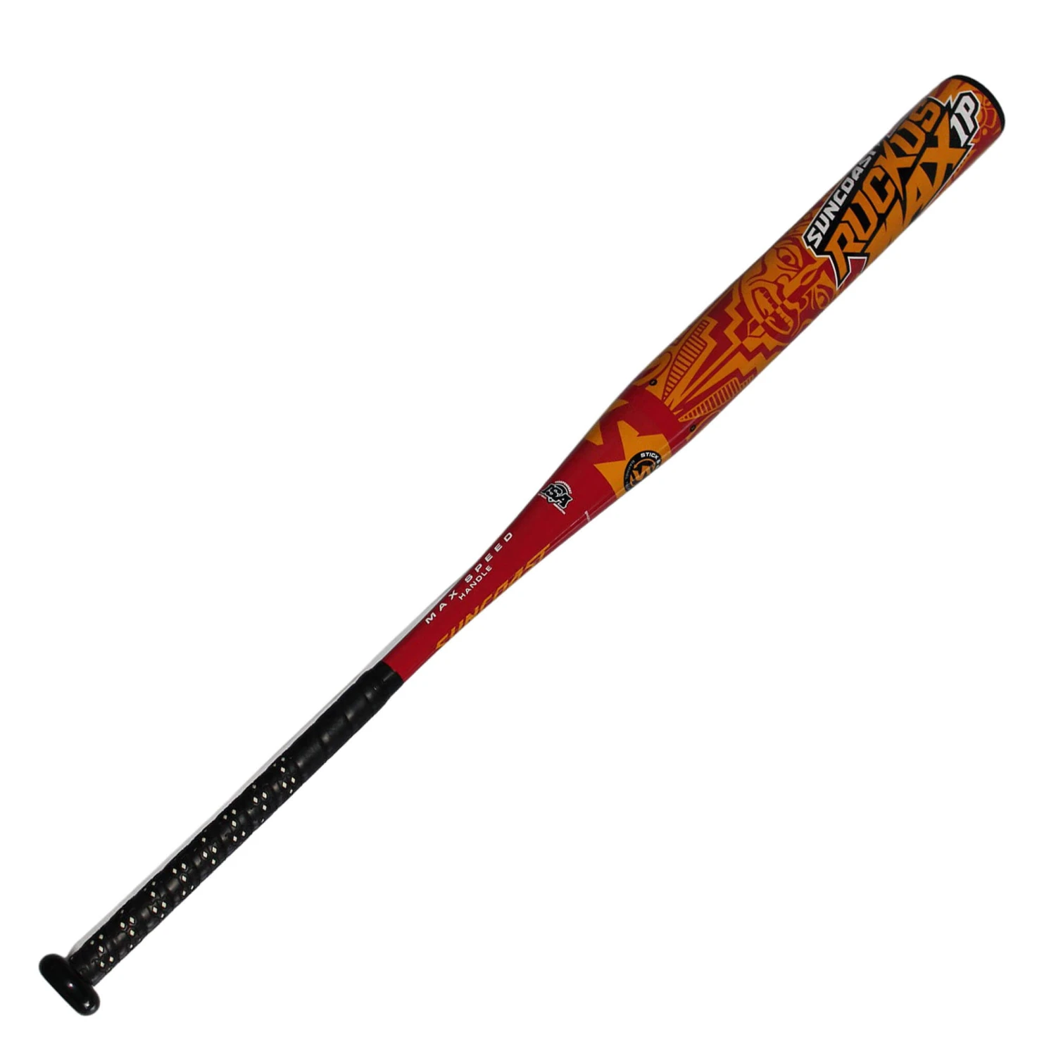 Suncoast Ruckus MAX 1 PC 13" Balanced USSSA Slowpitch Softball Bat: SRMUSB1P 1 Suncoast Ruckus MAX 1 PC 13" Balanced USSSA Slowpitch Softball Bat: SRMUSB1P