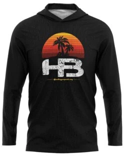 Headbanger Sports Exclusive Ultra Lightweight Long Sleeve Hoodies: Lifestyle Series -Head Banger Sports Store Sunset