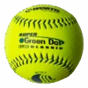 Worth 11" USSSA Super Green Dot Classic W Composite Softballs (Dozen): UC11CY 2 Worth 11" USSSA Super Green Dot Classic W Composite Softballs (Dozen): UC11CY -Head Banger Sports Store UC11CY