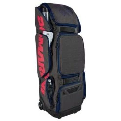 DeMarini Special Ops Front Line Wheeled Roller Bag: WB57109 11 DeMarini Special Ops Front Line Wheeled Roller Bag: WB57109 -Head Banger Sports Store WB5710904 USA Heather DeMarini Special Ops Front Line Roller