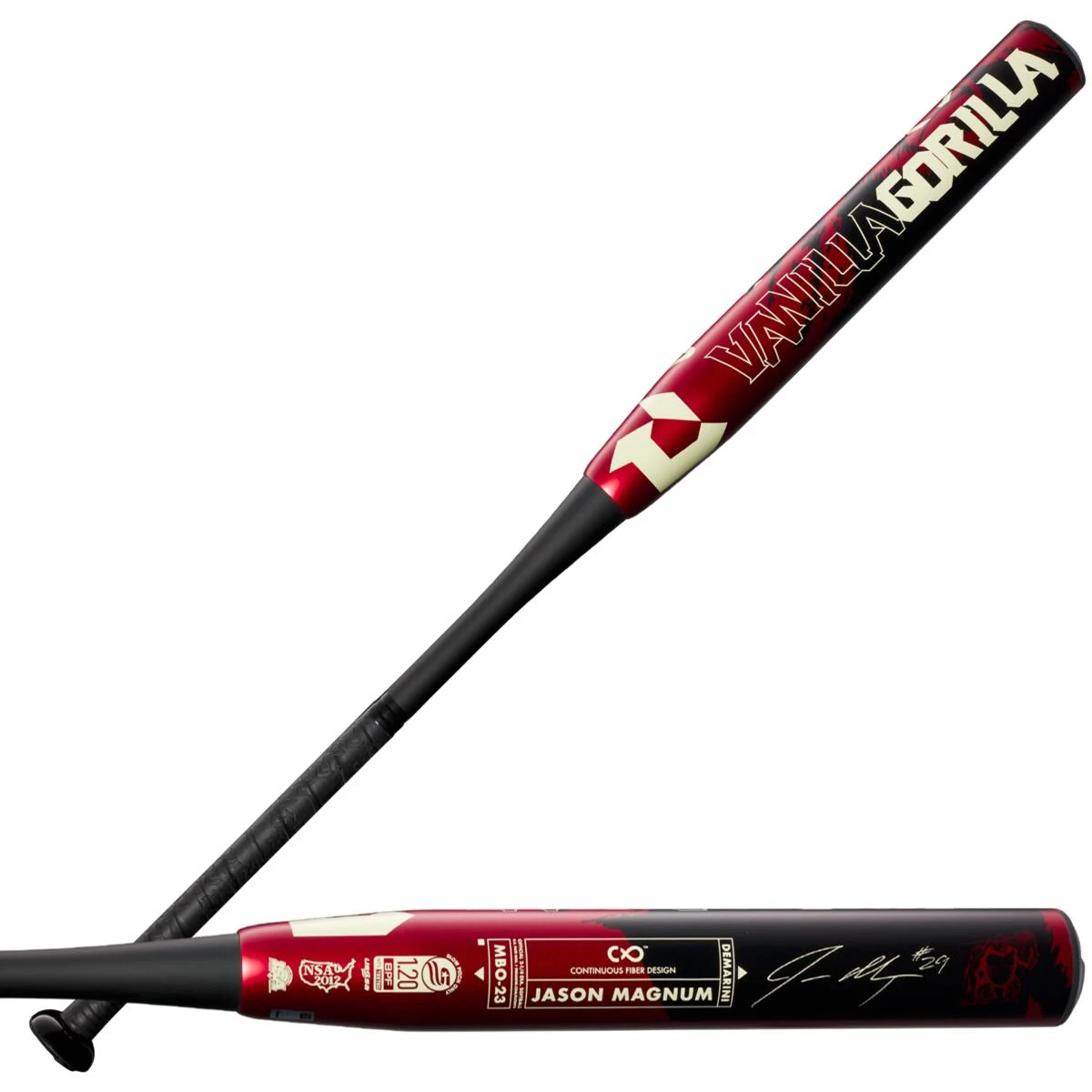 2023 DeMarini Jason Magnum V2 12" USSSA Slowpitch Softball Bat: WBD2413010 9 2023 DeMarini Jason Magnum V2 12" USSSA Slowpitch Softball Bat: WBD2413010 - Image 9